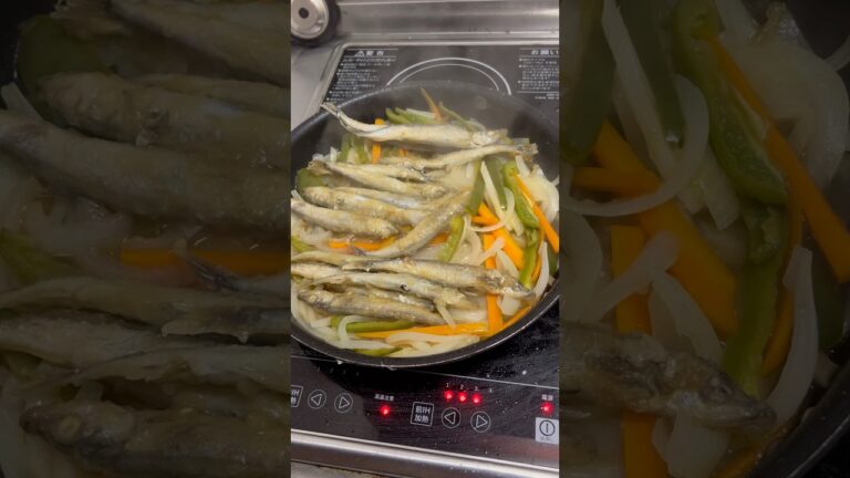 ししゃもの南蛮漬け　#料理 #自炊 #魚料理