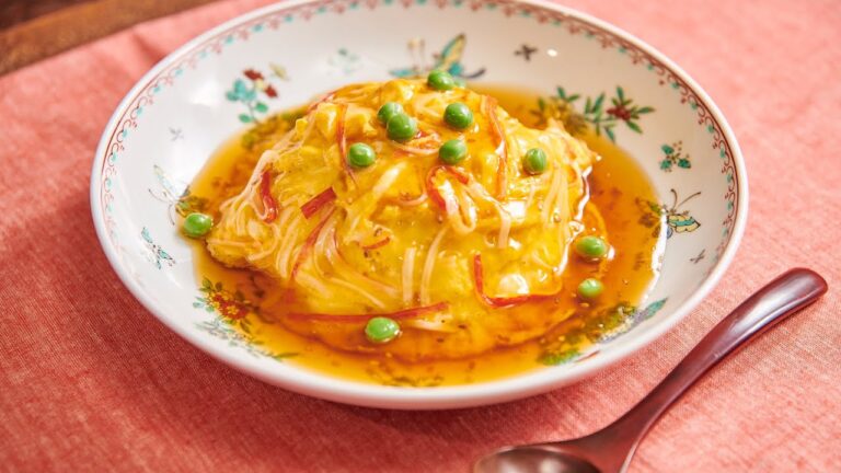 甘酢あんかけ天津飯