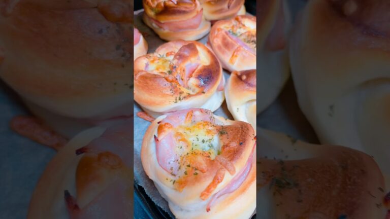 【定番】ハムチーズパンの作り方♪#shorts #パン #bread #ハムチーズパン