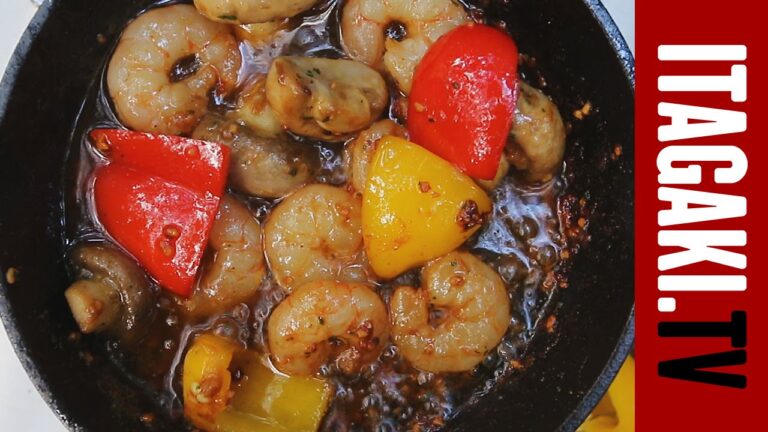 キャンプめし #02「エビとマッシュルームのアヒージョ」｜ソロキャンプ＠山梨県道志村