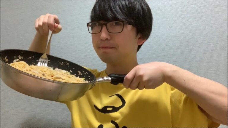 缶詰アレンジ！鯖缶ペペロンチーノ【一人暮らし男性料理】