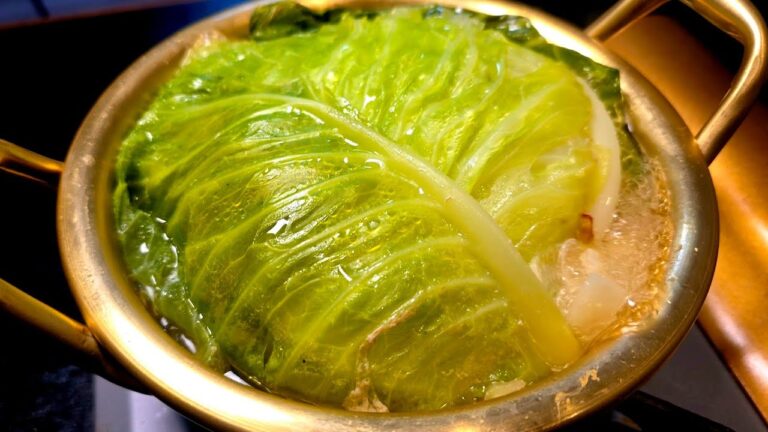 1玉100円のキャベツ全部これにしろ鶏鍋