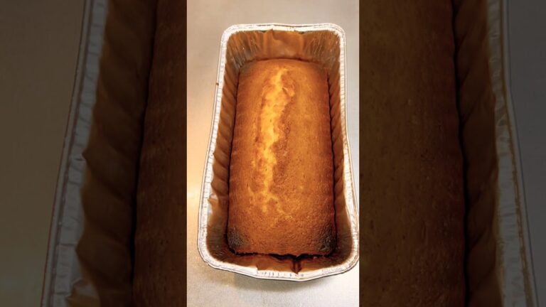 ホットケーキミックスで作るしっとり美味しいパウンドケーキ🍽️ #パウンドケーキ #ホットケーキミックス #ホケミ #レシピ動画 #お菓子作り #料理動画