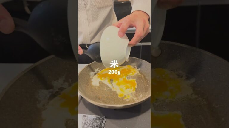 【これマジで真似してほしい！！】激うま海老レタス炒飯 #男子ごはん #マッチョ #料理男子 #男子ご飯 #元カレ