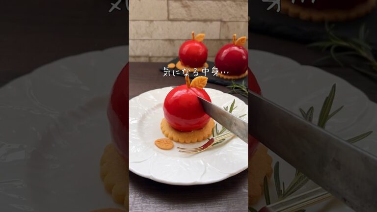 母の日に本気で作るりんごちゃんムース💪💪🍎