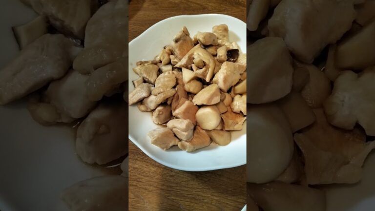 里芋とエリンギの煮物　11月25日　＃Shorts