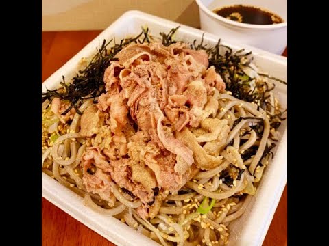 【新橋グルメ】なぜ蕎麦にラー油を入れるのか。：自家製ラー油入りのつけ蕎麦！