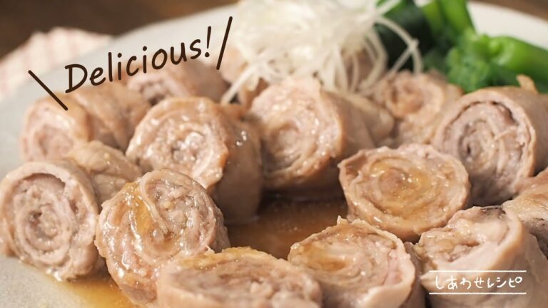 豚ロース肉のくるくるチャーシュー