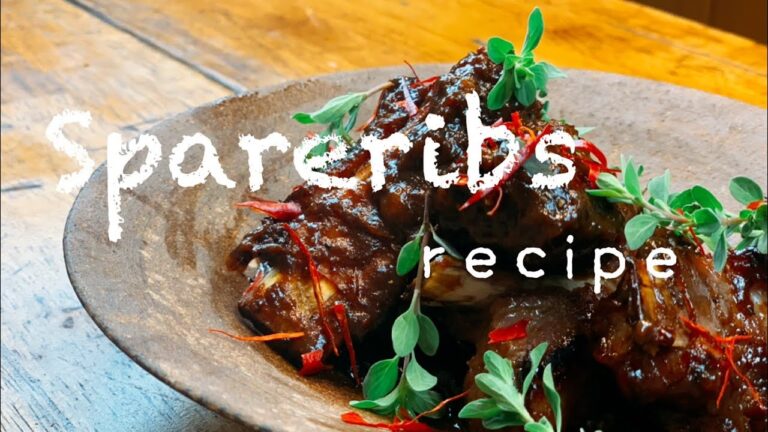 [完熟柿を使って]スペアリブ★ビタミンB1＋カリウム