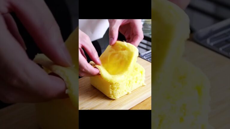 材料4つだけ！レンジでスコップケーキ作り方！ #shorts