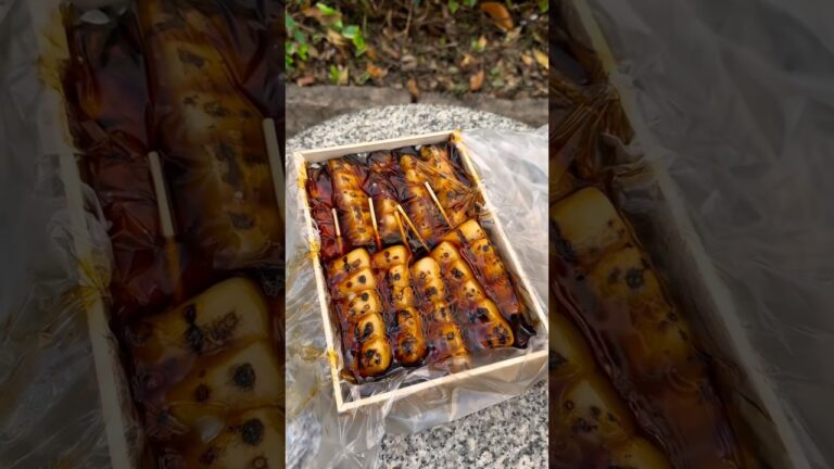 大阪でみたらし団子を食べるなら！#japanesefood