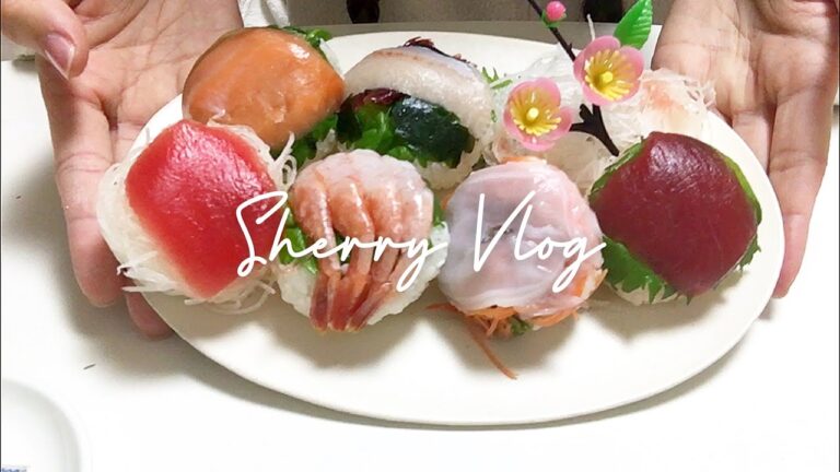 一人暮らしのご飯vlog / ひな祭り / 手まり寿司 / 麻婆豆腐
