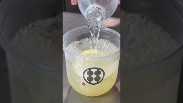 夏季限定🍋わらびもちドリンクレモネード✨ #甘味処鎌倉 #レモネード #わらび餅ドリンク
