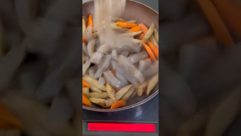 こんにゃくときんぴらごぼう#cooking #料理 #ごぼう