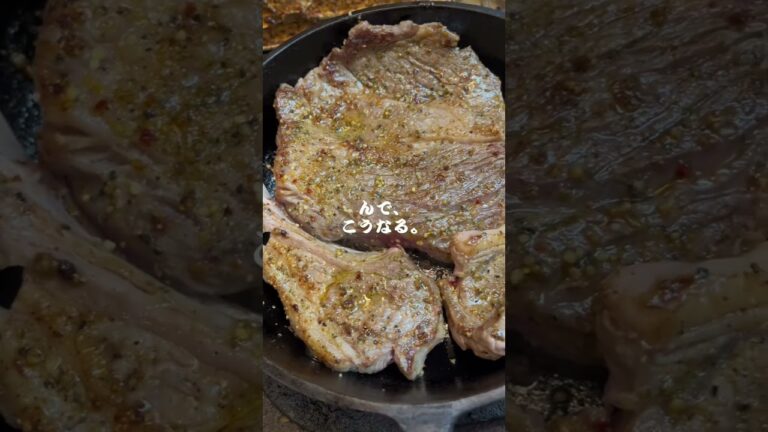 ほりにしで、肉を焼いたらこうなった野郎飯