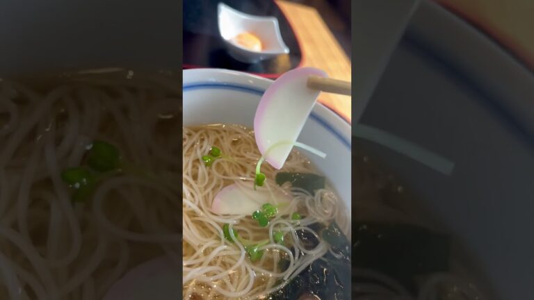 にゅうめんあっあたまるー！　#shorts #short #おすすめ #香川県 #小豆島 #ランチ #グルメ #そうめん #にゅうめん