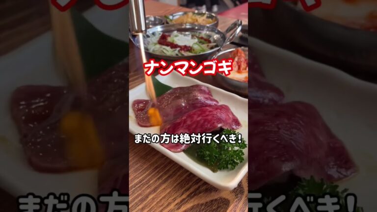【新大久保グルメ】リアルバイオハザード→最高に美味しい熟成肉！！#shorts