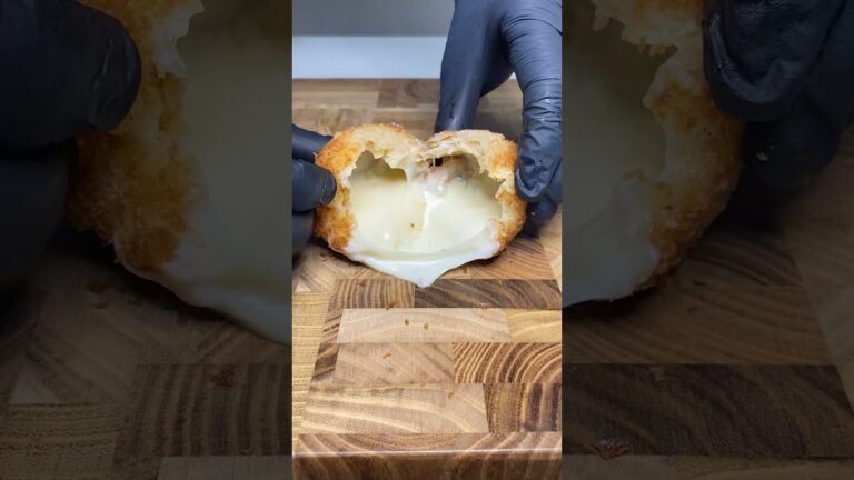 リズムが頭から離れない男のミニチーズフライ Fried  cheese made by a man in rhythm | ASMR | COOKING #shorts