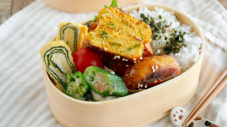 【お弁当作り】家族が絶賛！「ほっくり甘い」かぼちゃ鶏つくね弁当の作り方  #bento  #ideas #Japanese