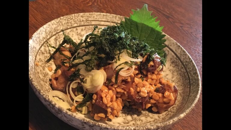 「 カツオ納豆」作り方