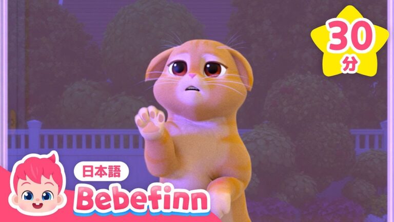 にゃん! ねこのうた🐈＆人気曲メドレー | べべフィンと歌おう | 子猫のブー、どうぶつヨガ、ジャングルたんけん！ 他 |べべフィン Bebefinn - 子どもの歌