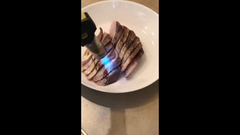 【簡単料理レシピ】ハマチの炙り！  お刺身に飽きたら･･･  #shorts