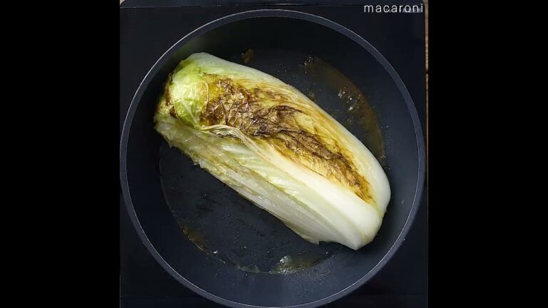 白菜1/4株をまるごと！「白菜の白だしバター蒸し」 #白菜 #おかず #レシピ