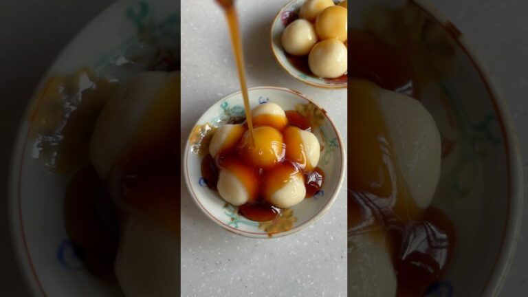 豆腐で作る！みたらし団子🍡タレはレンジで作れるよ💁🏼‍♀️