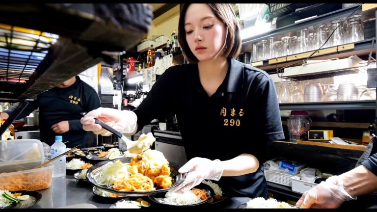 看板娘が大活躍！山奥にあるセルフサービス無料ガツ盛り食堂がヤバすぎた。。