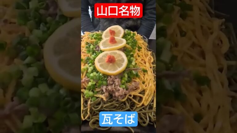 山口名物「瓦そば」