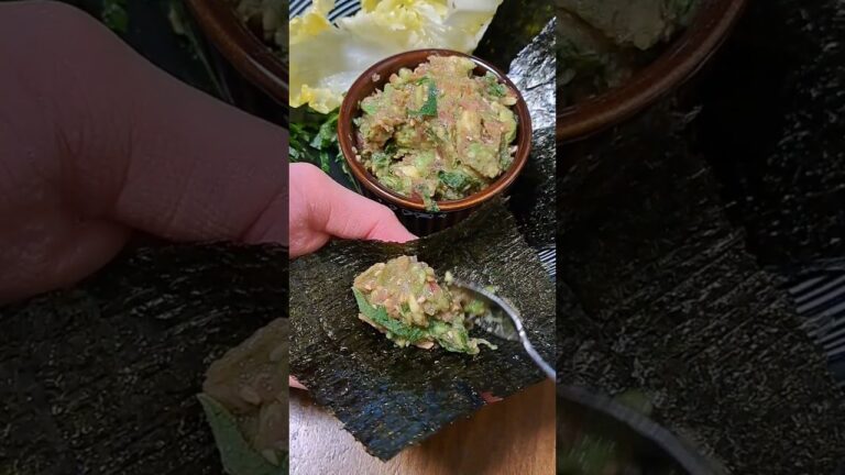 とろけるネギトロアボカド作ってみた。#shorts #簡単レシピ