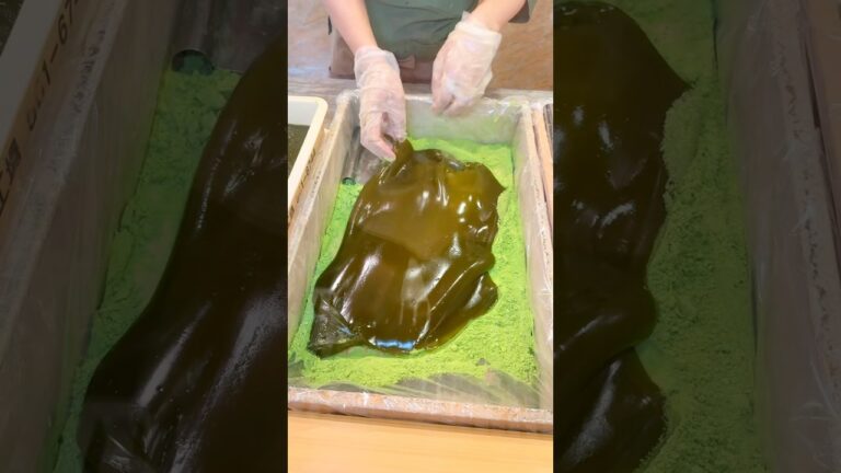 最も柔らかい濃厚わらび餅 #japanesefood