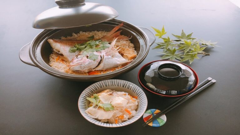 【今治郷土料理】「鯛めし」の作り方