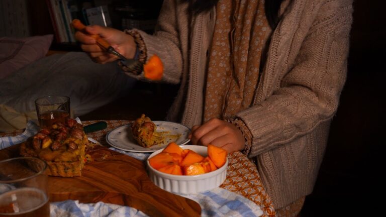 【暮らしVlog】秋の終わりの4日間の栗レシピ🌰🍂