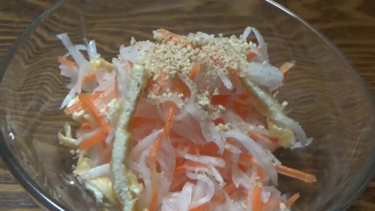 紅白なます　作り方