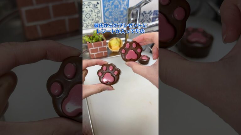 【手作りバレンタイン】今1番流行ってるチョコボム？チョコマシュマロ！ #shorts #簡単レシピ #料理