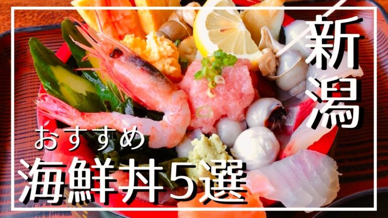 【新潟グルメ】おすすめ海鮮丼5選/地元民が愛する穴場から 行列のできる人気店まで/高コスパ1000〜1800円【寺泊・佐渡・上越も】