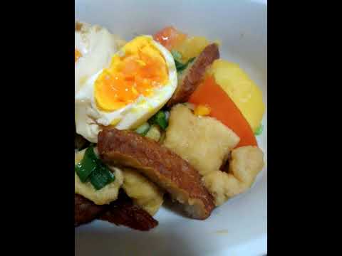 じゃがいもとさつま揚げとあげの煮物