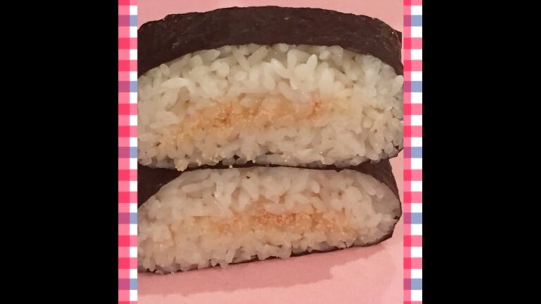 たらこパスタ味風おにぎらず！！♯お弁当♯Japanese obento recipes