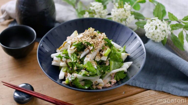 【無限かぶ】かぶの葉まで無駄なく使う！ツナと塩こんぶのうまみたっぷり♪