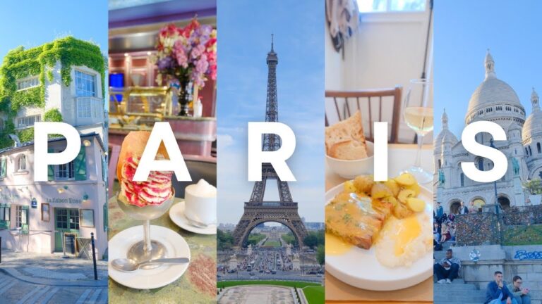 パリひとり旅vlog🇫🇷 - カフェ・パン屋巡り、グルメ、美術館、ショッピング、スーパー