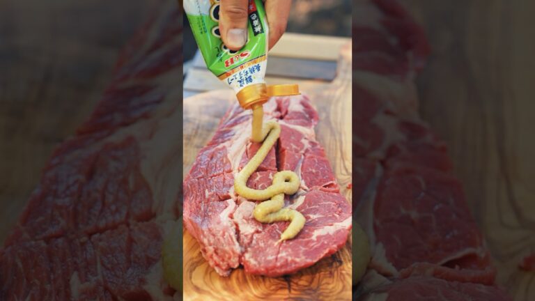 わさびステーキがうますぎた #shorts