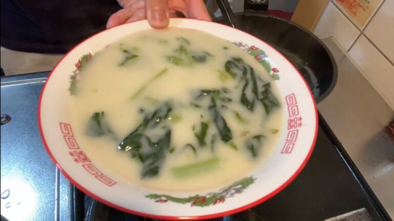 ほうれん草シチュー