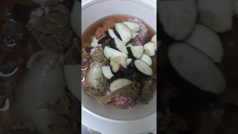 ナスビのキーマカレー　 #豚ひき肉　#ケチャップ　#ウスターソース