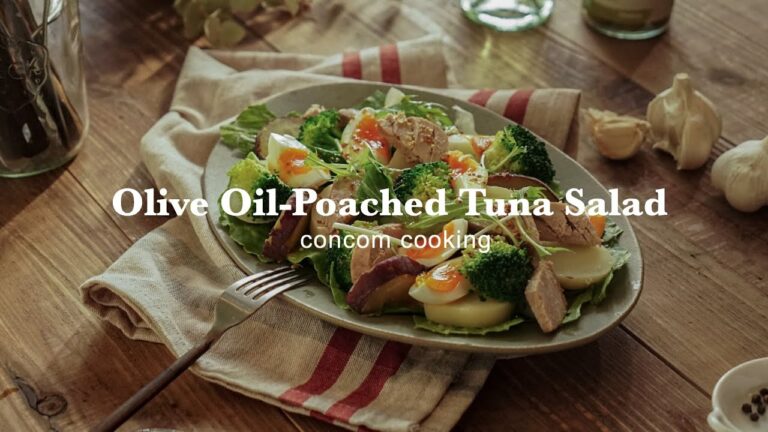 【レシピ】自家製ツナのニース風サラダ