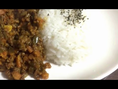【料理レシピ】キーマカレーの作り方