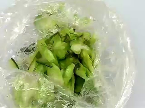 キャベツの即席漬け