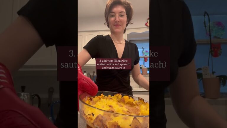 Homemade spinach quiche with a potato crust 🤎 #vegan