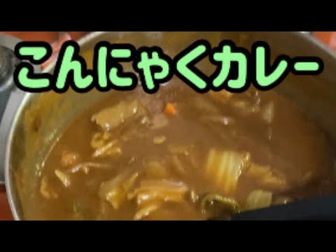 【こんにゃくカレー】ダイエットに最適なヘルシーベジタブルカレー👍 野菜 #Shorts
