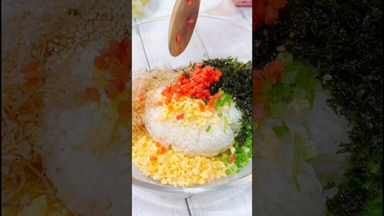 紅しょうがなんて混ぜていいの？ #recipe #cooking #おにぎり #hiromarucooktv